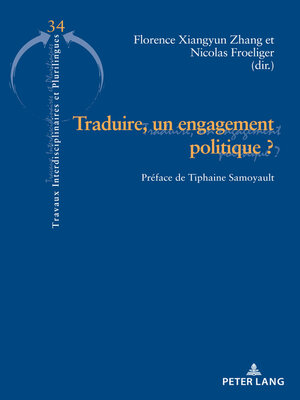 cover image of Traduire, un engagement politique ?